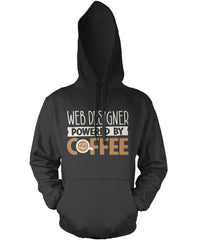 Web Designer Powered By Coffee Pullover Hoodie Sweatshirt